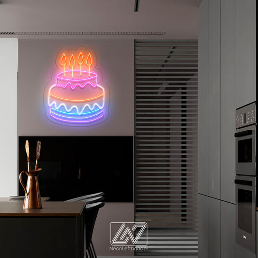 Sushi - LED Neon Sign, Bakery Wall Decor, Cake Neon Light, Custom Sweet Shop Led Sign, Kitchen Wall Light Art