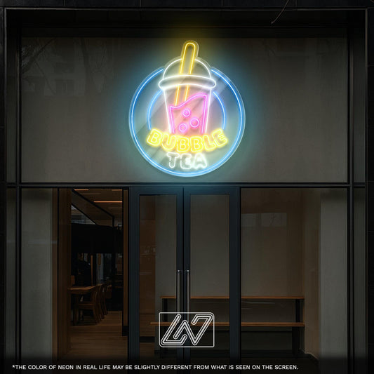 Bubble Tea LED Neon Sign