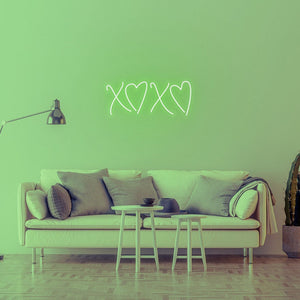 XOXO Sign - Neon Sign, Led Neon, Personalization, Decoration, Neon Light,Home,Living Room,Bedroom, Love