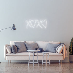 XOXO Sign - Neon Sign, Led Neon, Personalization, Decoration, Neon Light,Home,Living Room,Bedroom, Love