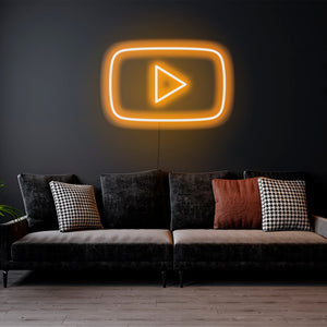 Youtube - LED Neon Sign, Youtube Wall Decor, Youtube Wall Light, Led Neon Sign Bedroom, Led Wall light, Mother Days Gift