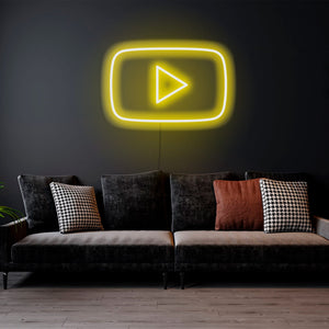 Youtube - LED Neon Sign, Youtube Wall Decor, Youtube Wall Light, Led Neon Sign Bedroom, Led Wall light, Mother Days Gift