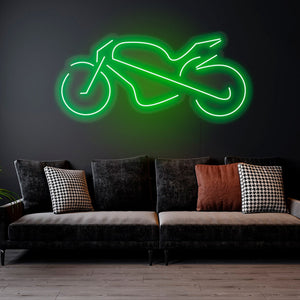 Motorcycle - LED Neon Sign , Home Interior Decor, Neon Lights, Bedroom neon sign, Neon sign wall decor