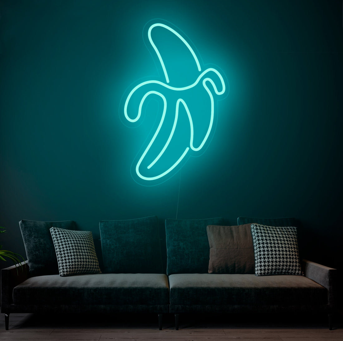 Banana - LED Neon Sign, Interior Decor, Room decor, Wall Decor, Custom Sign, Neon For Home