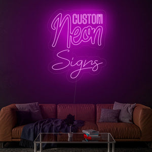 Custom Neon Signs - LED Neon Sign, Interior Decor, Room decor, Wall Decor, Custom Sign, Neon For Home