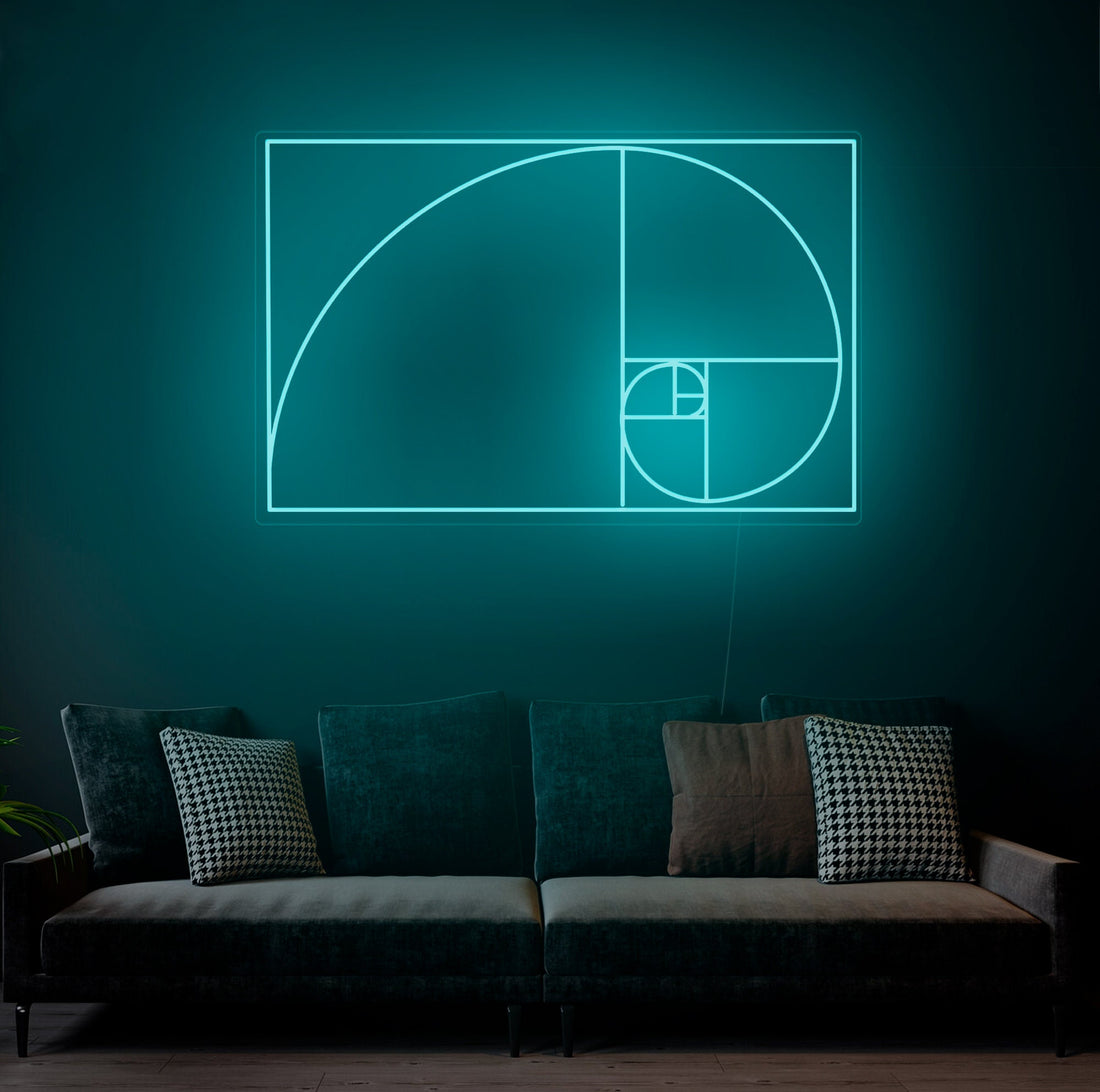 Golden Ratio - LED Neon Sign, Interior Decor, Room decor, Wall Decor, Custom Sign, Neon For Home