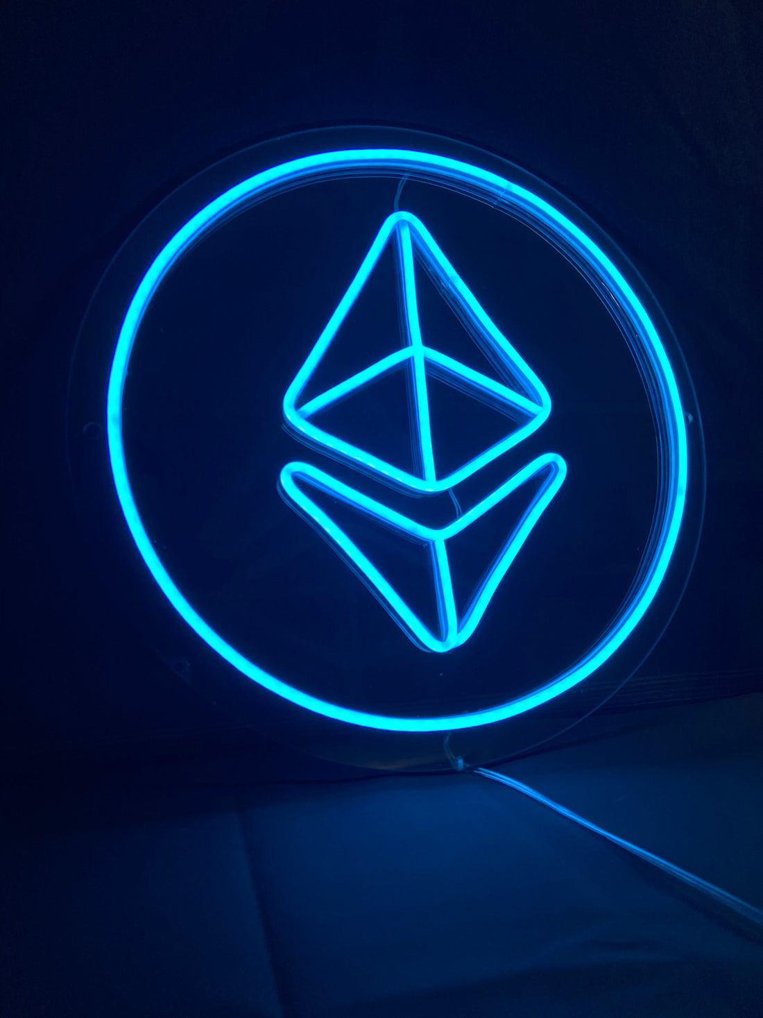 Ethereum - LED Neon Sign, Bedroom neon sign, Crypto neon sign, Neon Lights, Crypto