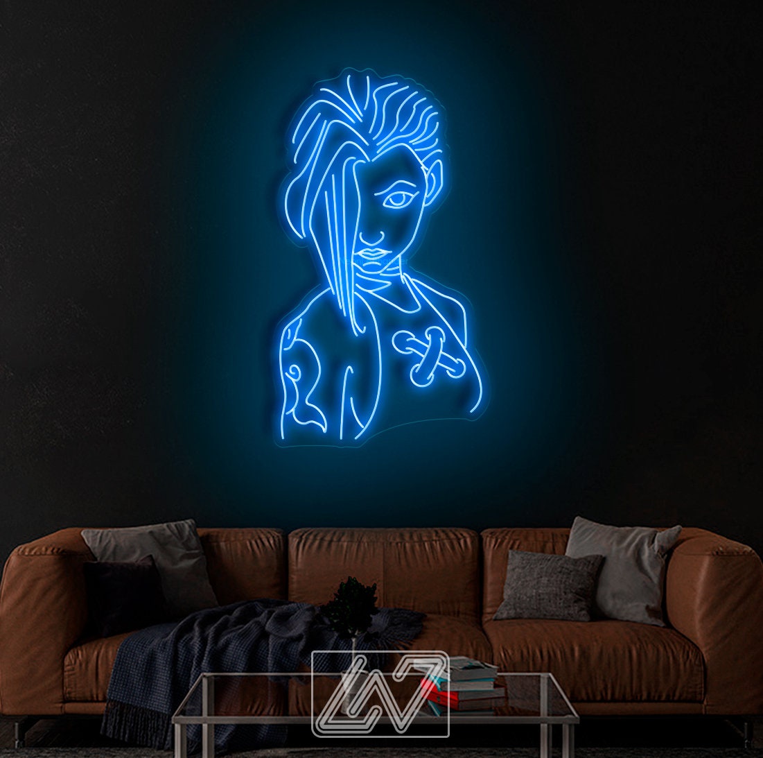 Jinx | Arcane - LED Neon Sign, cartoon Neon Sign, cartoonCharacter, Neon Game Zone,cartoon led sign,cartoon light sign,cartoon wall decor