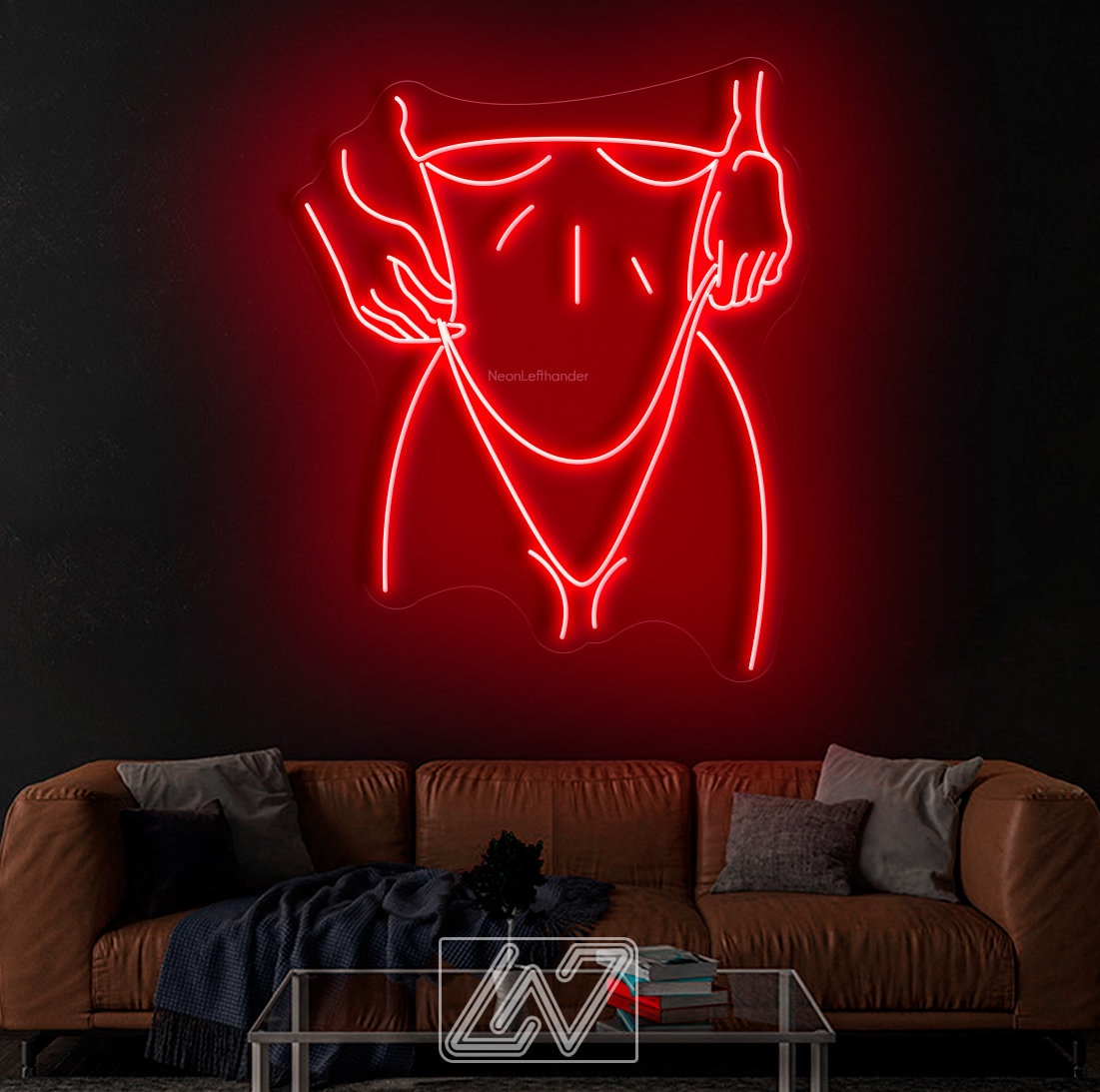 Neon Sign Custom Sexy Woman Bedroom Party Bar Wall Room Decor LED Lady Neon light Wedding Personalized romance