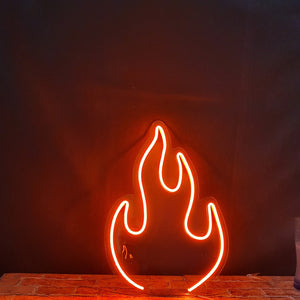 Fire - LED Neon Sign, Interior Decor, Room decor, Wall Decor, Custom Sign, Neon For Home