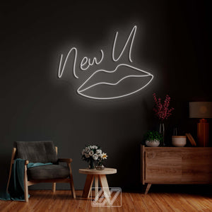 New U - LED Neon Sign Custom Woman lip Bedroom Party Bar Wall Room Decor LED Lip Neon light Wedding Personalized romance