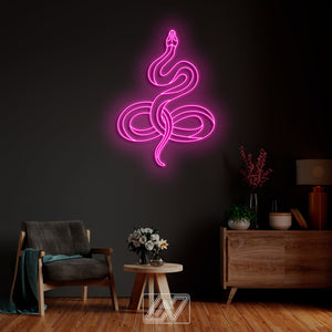 Snake PRO - LED Neon Sign, Animal Neon Sign, Custom Neon Sign, Snake Neon light, Animal Home Decor, Neon Sign for Bedroom