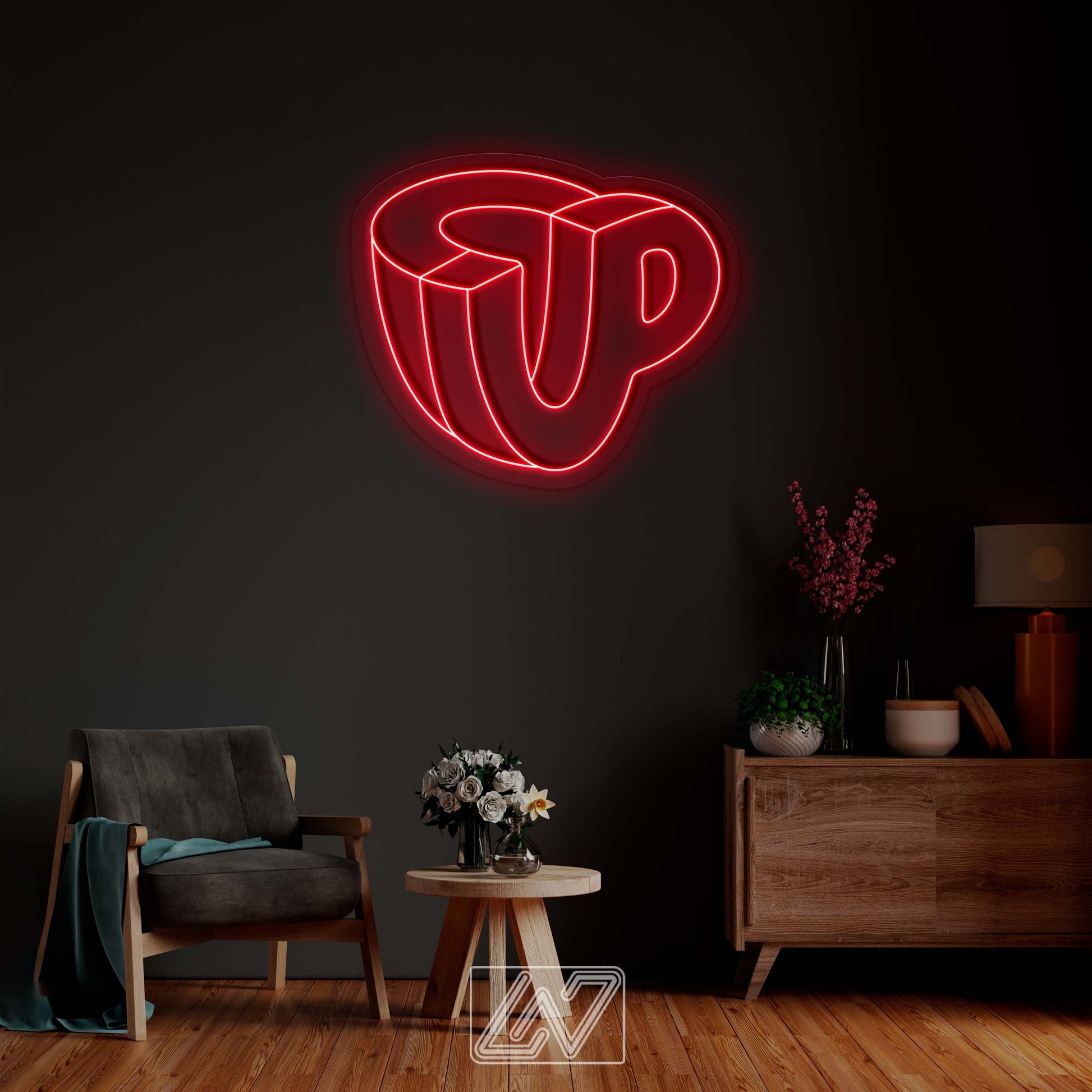 Cup - LED Neon Sign for cafe, studio, home, bar, restaurant, office living room, coffee shop neon, cafe neon light, Cup Led Lights