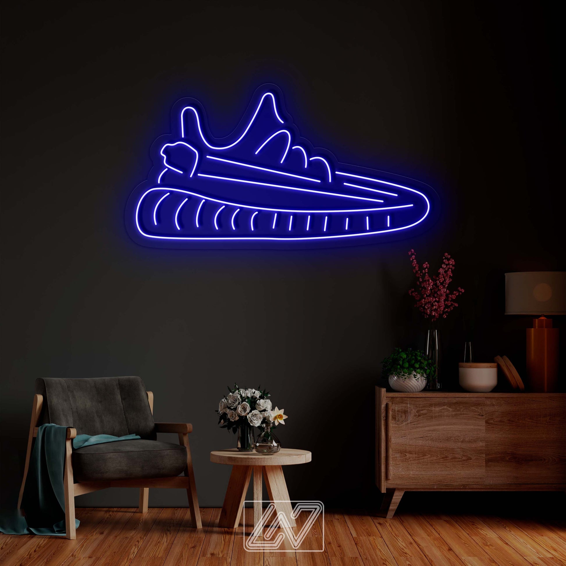 Sneaker 2.0 - Neon Sign, Sneakerhead Room Led Sign, Shoes Led Sign, , sport shoe for the home, bedroom, cafe, office, living room