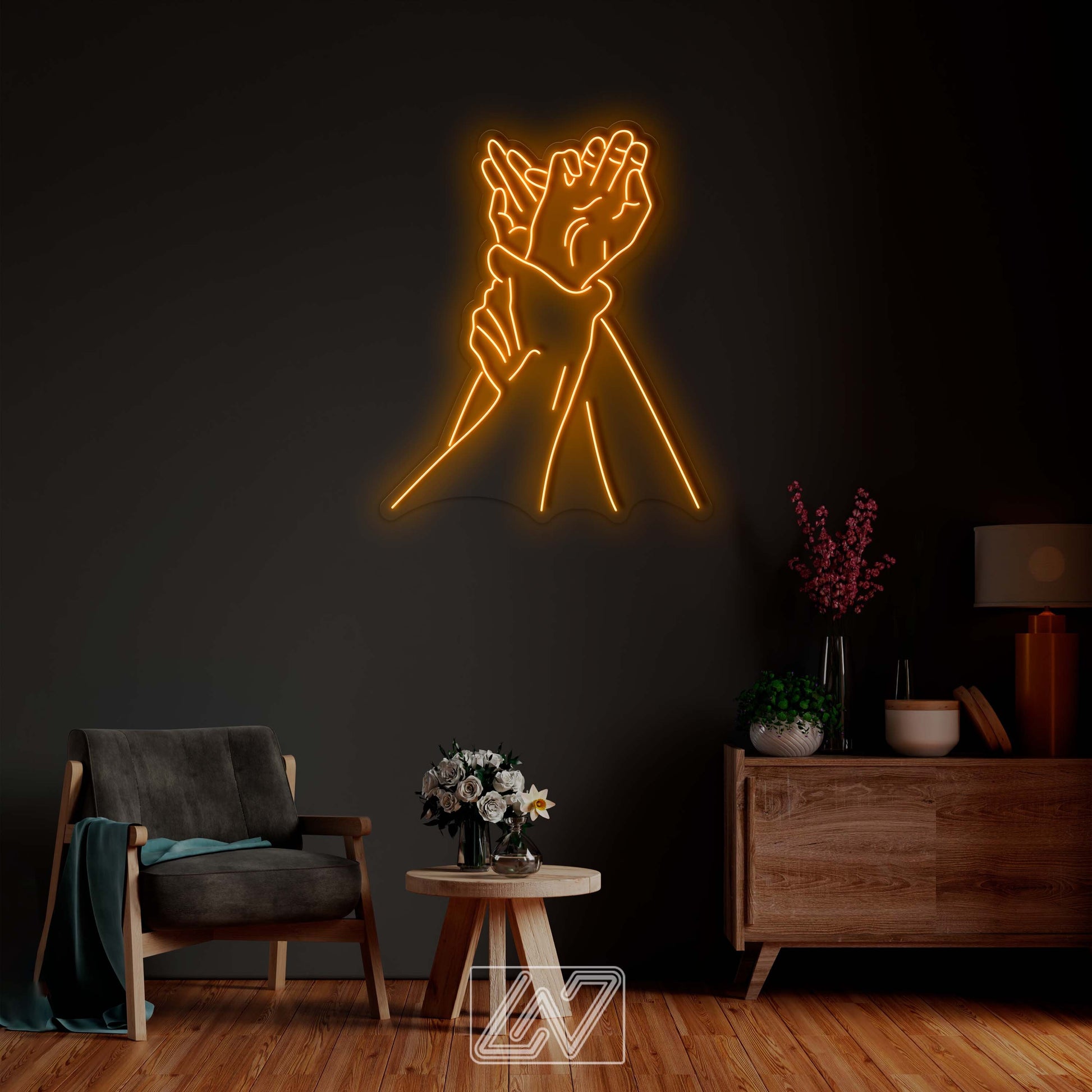 Passion - LED Neon Sign,  Custom Sexy Woman Bedroom Party Bar Wall Room Decor LED Lady Neon light Wedding Personalized romance