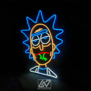 Custom Hero Neon Sign - Neon Anime wall ART, Anime, Cartoon Character, Jinx | Arcane, Evangelion, Rick, Morty, cartoon wall decor