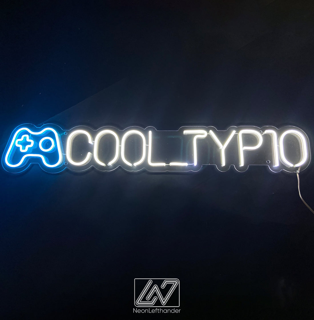 Custom Gamepad Username - LED Neon Sign, YouTube Neon Light, Gamer Gifts, Cybersport Gamer Room Decor, Gift for Influencer, Twitch Streamer