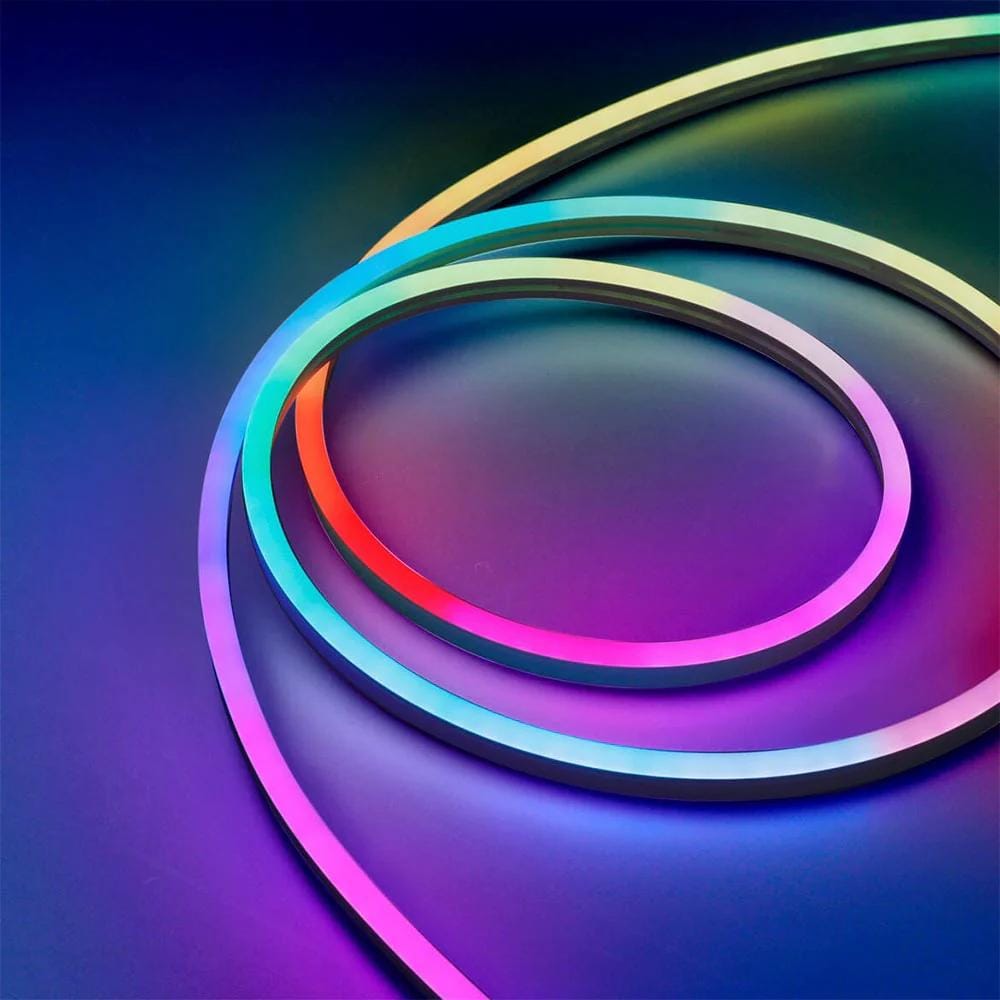 Multicolor Smart RGBIC Neon Strip Lights - LED Strip Light - Color Changing Neon Strip - DIY Neon Strip Light - Aesthetic Home Decor