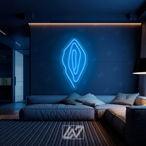 Vagina - LED Neon Sign, Sexy Woman Bedroom, Custom Vagina Neon Sign, Sexy Vagina Logo, Neon Sign Bedroom, Sex Art, Vagina Gift