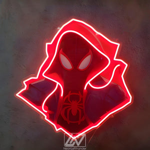 Superhero Сharacter- LED Neon Movie Sign with UV Print Art, TV Show, Cartoon Character, Game Room Light, Personalized Gifts