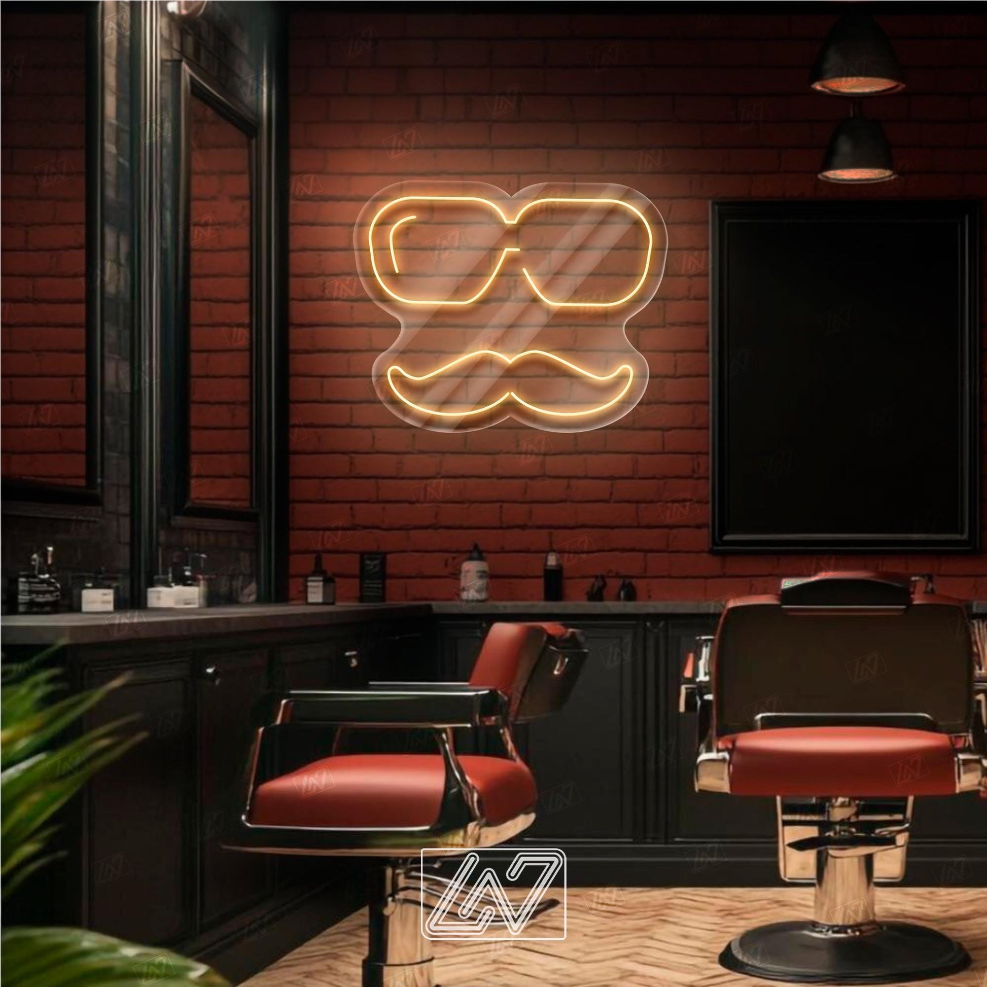 Barber Shop - Scissors neon light, Scissors neon sign, Scissors led sign custom, Barber Shop Scissors neon sign, Hair beauty salon