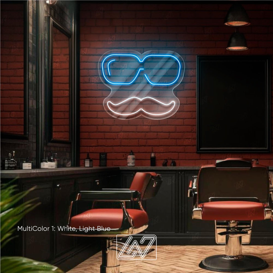 Barber Shop - Scissors neon light, Scissors neon sign, Scissors led sign custom, Barber Shop Scissors neon sign, Hair beauty salon