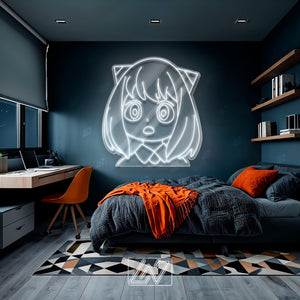 Anime Character - LED Neon Anime Sign, Cartoon Character, Game Room Light, Personalized Gifts, Japanese Neon Sign