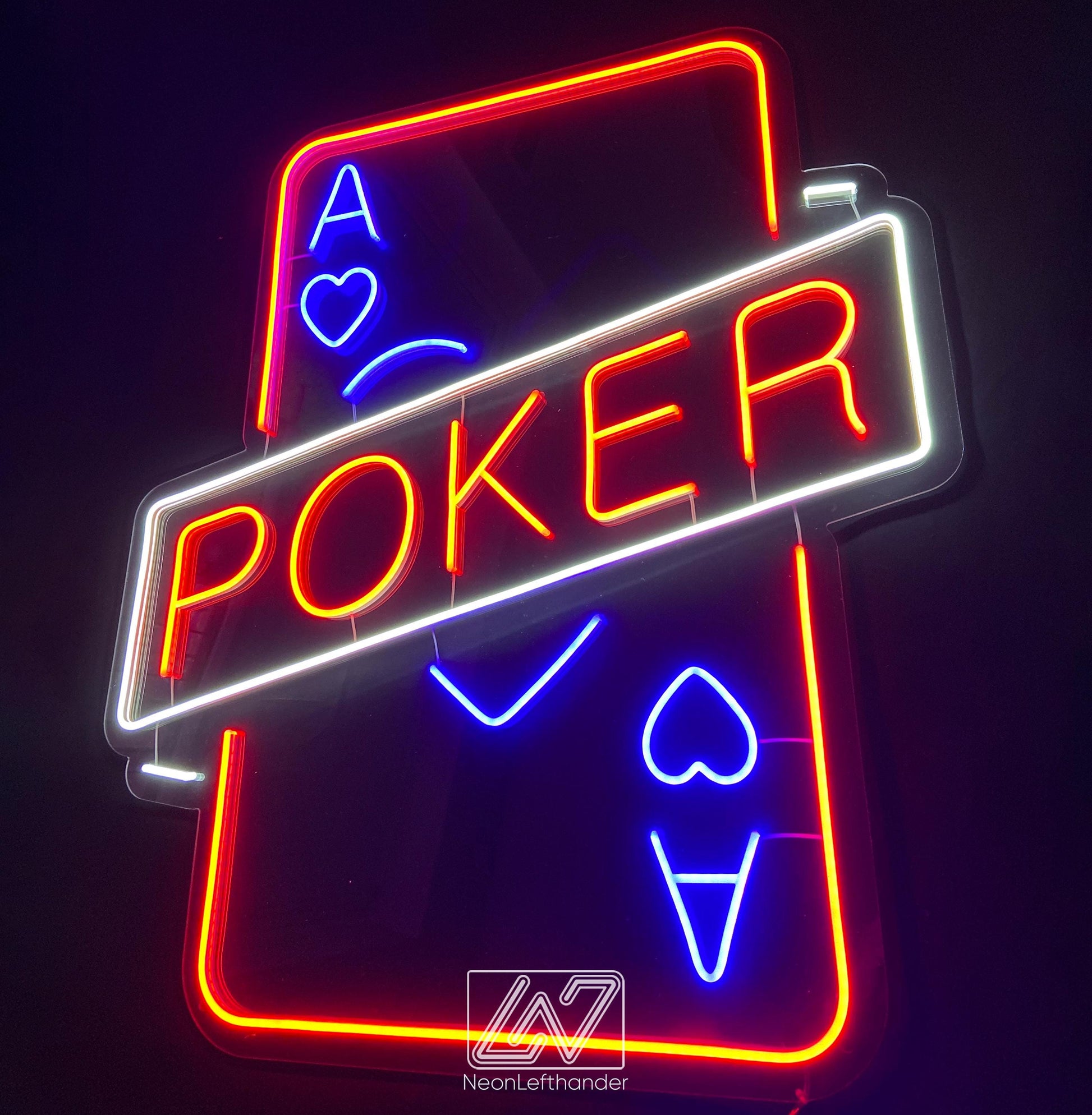 Poker Card – Custom Playing Card, Collectible Casino Decor, Poker Room Art, Gift for Gamblers