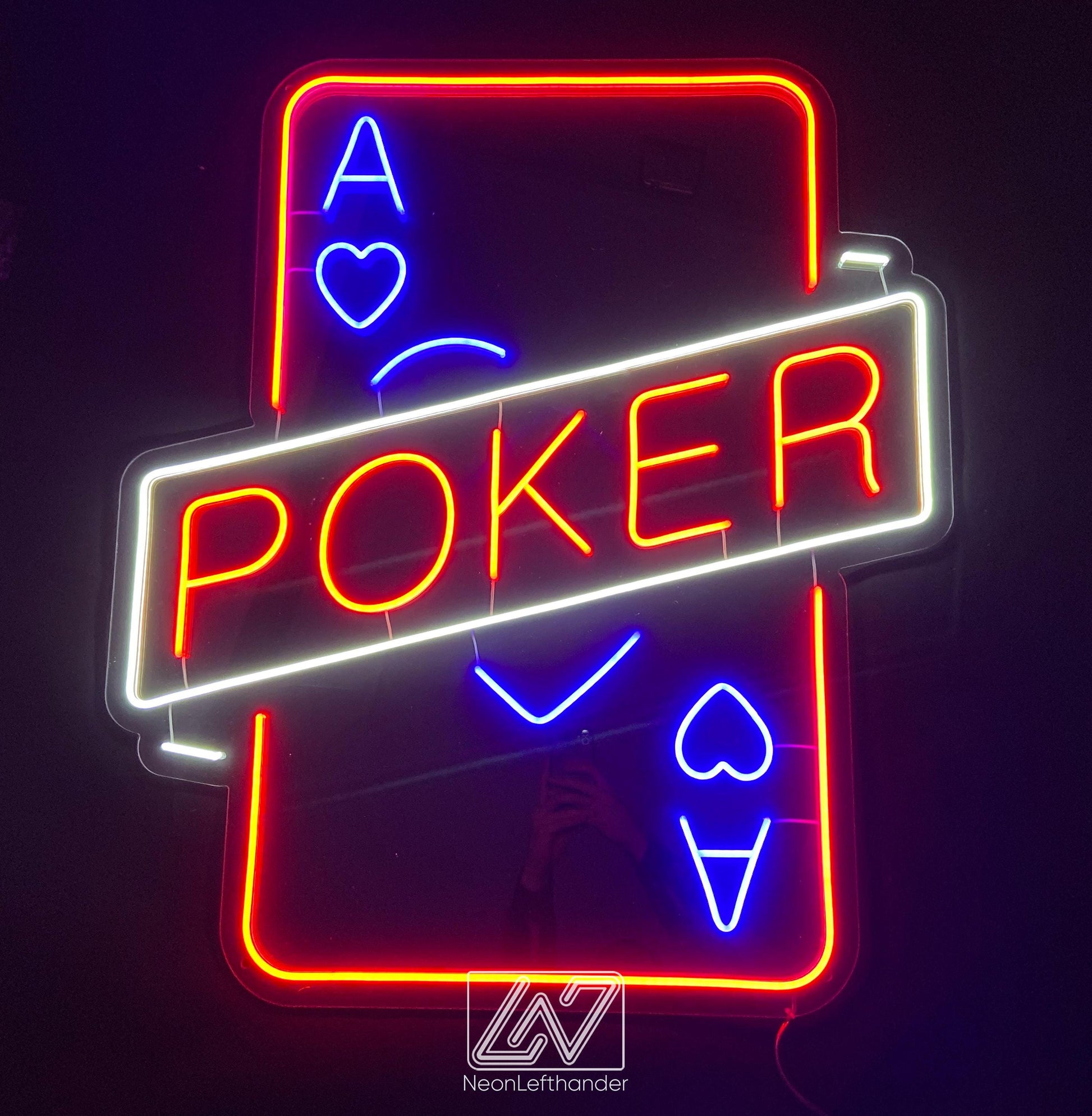 Poker Card – Custom Playing Card, Collectible Casino Decor, Poker Room Art, Gift for Gamblers