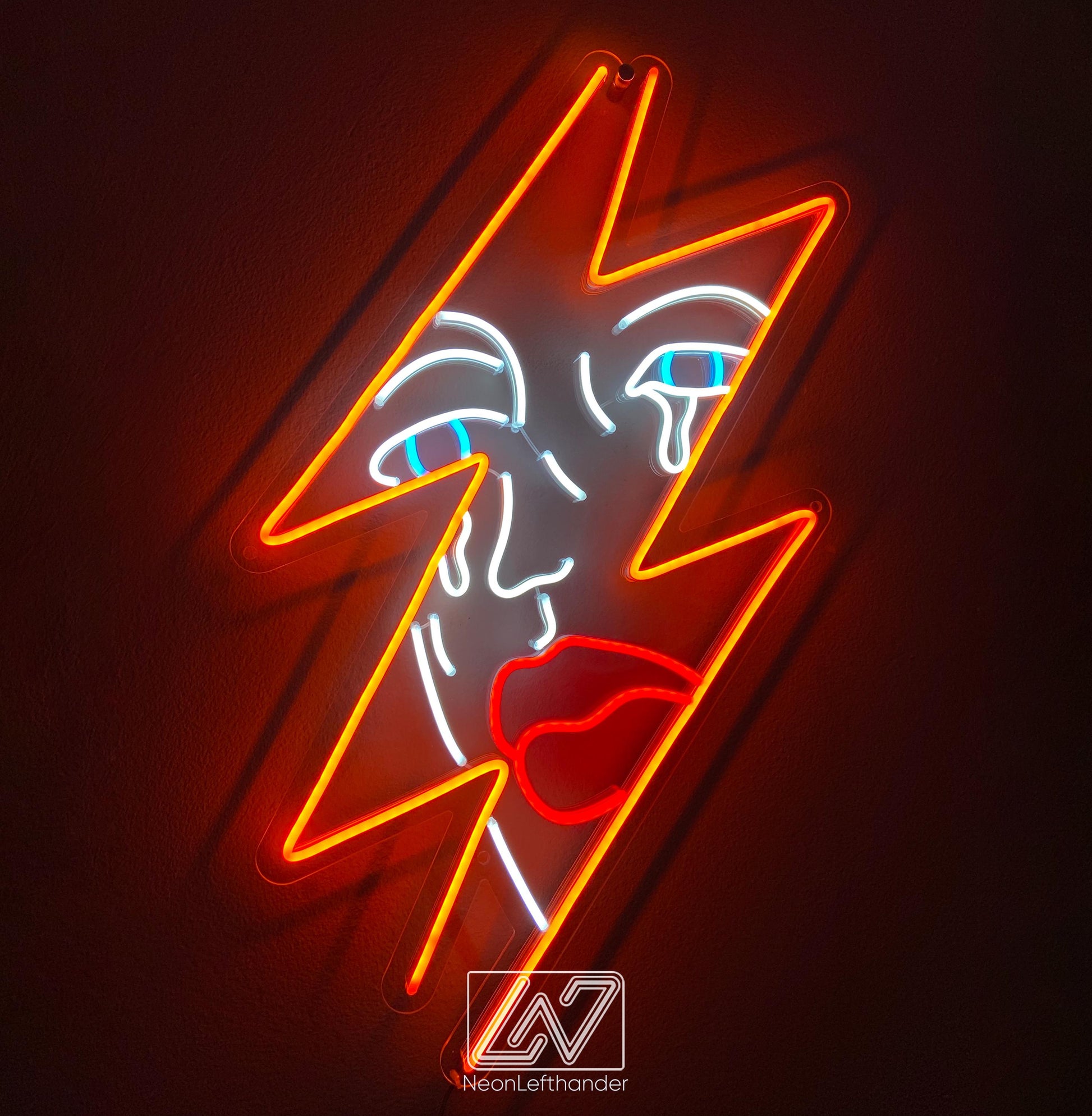 Crying Girl - LED Neon Sign, Bright Pop Art Neon, Wall Decor, Sassy Wall Art, Neon Lights, Custom Neon Sign, Gift