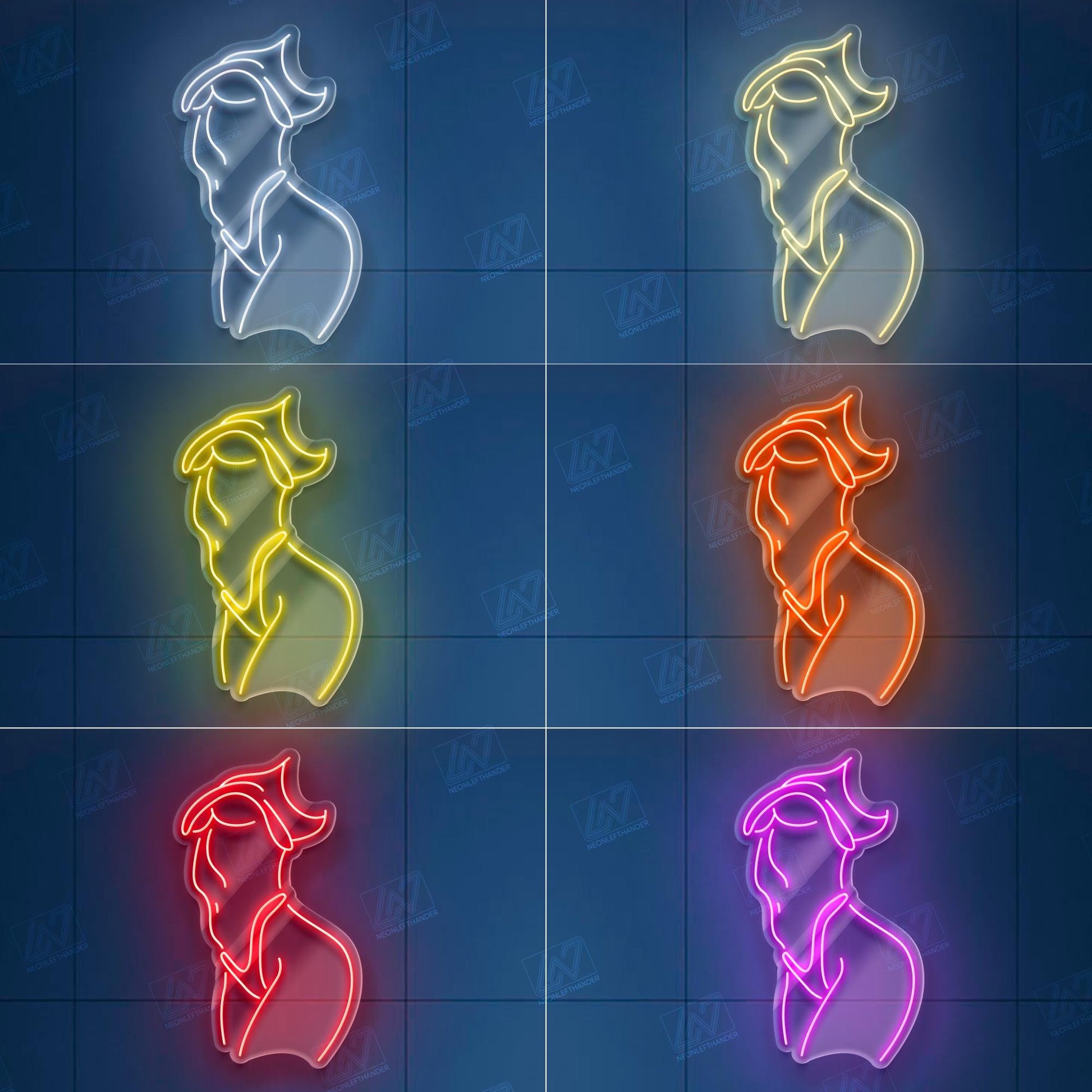 Passion - LED Neon Sign, Custom Sexy Woman Bedroom Party Bar Wall Room Decor LED Lady Neon light Wedding Personalized romance