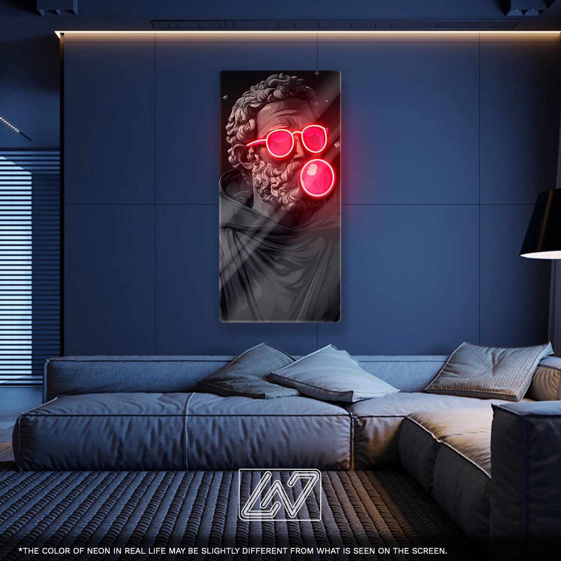 Pop Art Statue LED Neon Sign