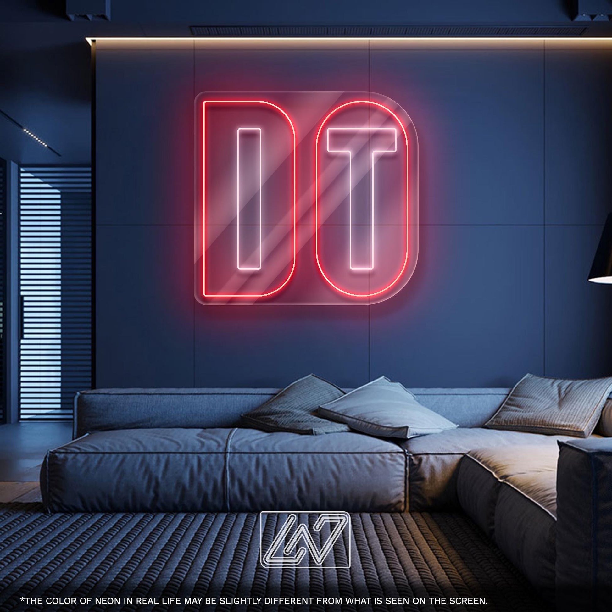 Do It neon sign perfect for home decor and creative spaces.