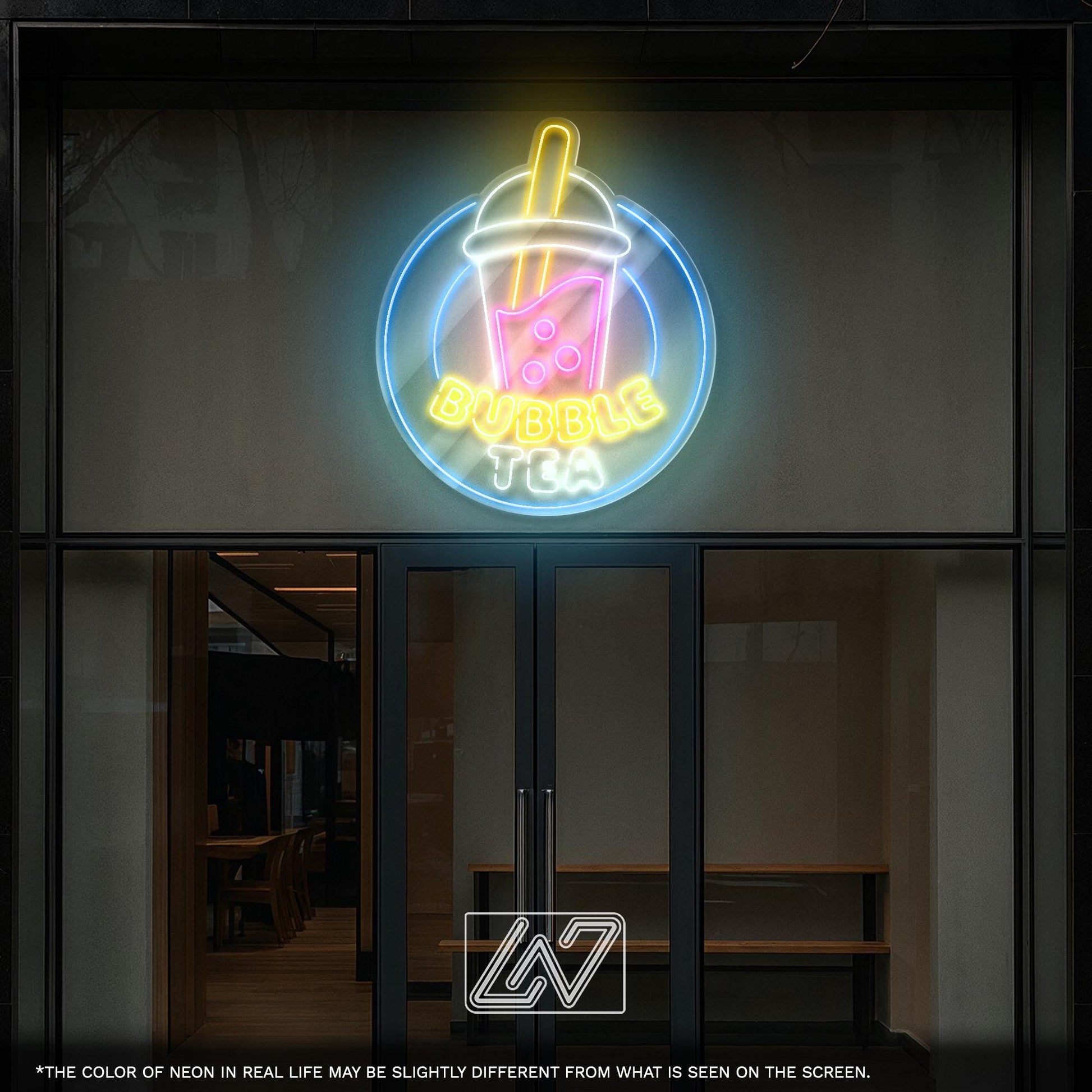Bubble Tea LED Neon Sign