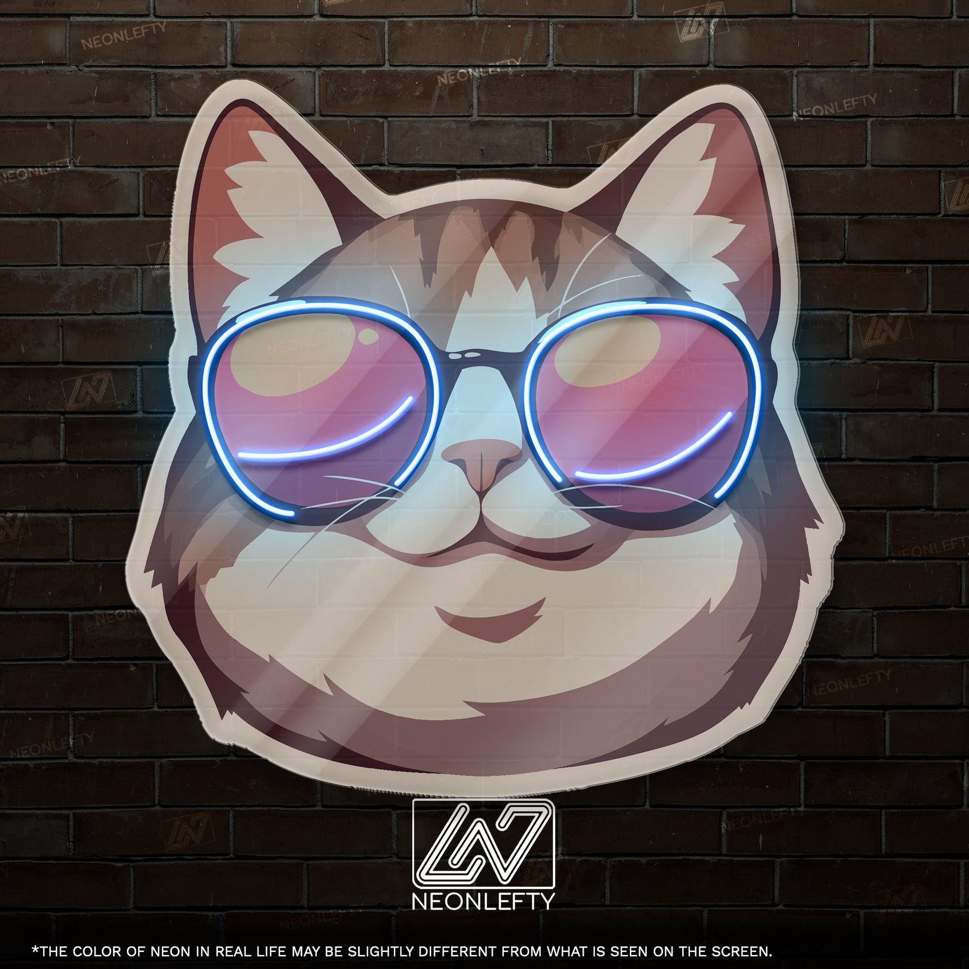 Cool Cat Neon Sign