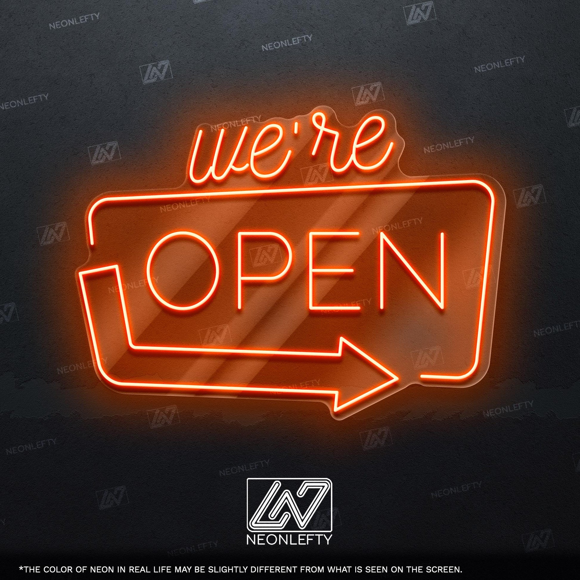 We're Open