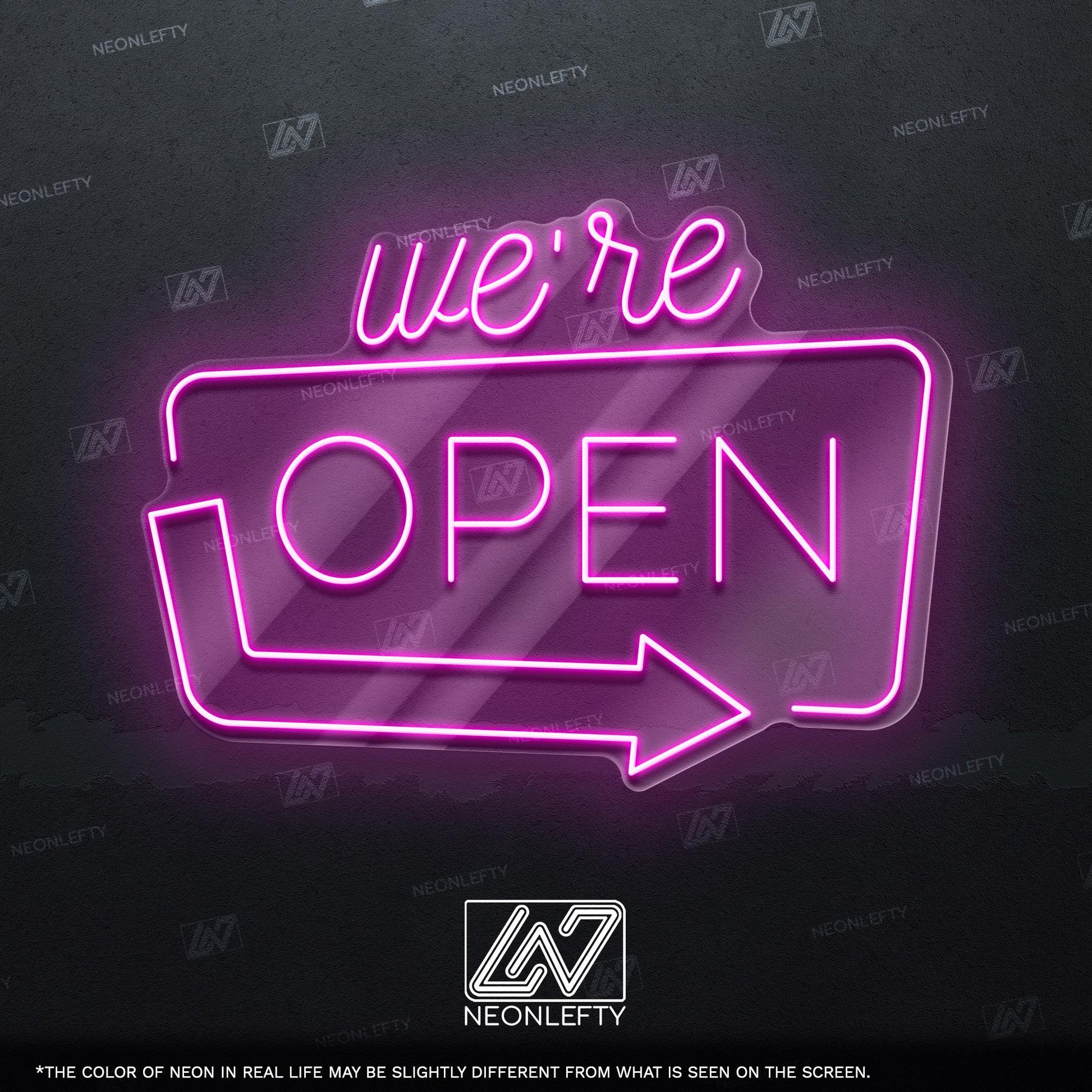 We're Open